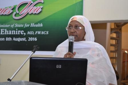 Director of all the specialist hospital Dr. YaganaImam