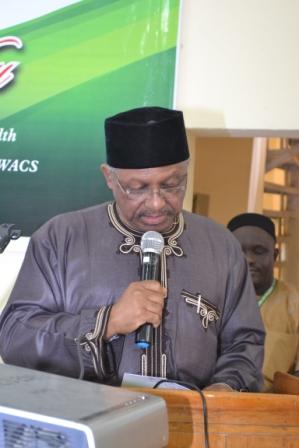 The honorable mininster of state for health Dr.E.OsagieEhanired